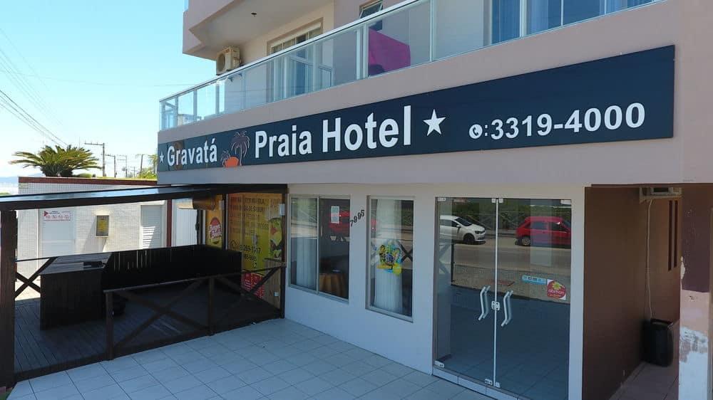 Gravata Praia Hotel - Frente Para O Mar Навегантис Экстерьер фото