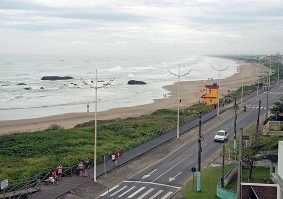 Gravata Praia Hotel - Frente Para O Mar Навегантис Экстерьер фото